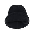 thumbnail image 2 of CTM  Solid Braided Knit Winter Beanie Hat (Women), 2 of 4