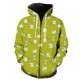 thumbnail image 1 of Sudadera con capucha y cremallera para hombre, diseño de flores de magnolia, con estampado 3D, divertida, unisex, estilo Harajuku, hip hop, primavera, 1 of 6