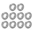 thumbnail image 2 of 10 Pcs Roulement Miniature Rouleau en Acier Inoxydable Pièces de Rechange S6007ZZ 62x35x14mm, 2 of 10