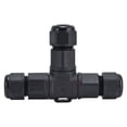 thumbnail image 3 of Conector de cable de conexión rápida, conector impermeable Conector de cable de extensión impermeable de 3 pines Conector en T Claridad notable, 3 of 9