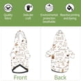 thumbnail image 5 of Balery Design Name Dog Hoodie Pets Wear Hoodies For Small Dogs Pet Clothes Costumes, Pets Wear Hoodie Sweatshirt Outfit For Dogs Cats Cosplay Party-Size Name, 5 of 8