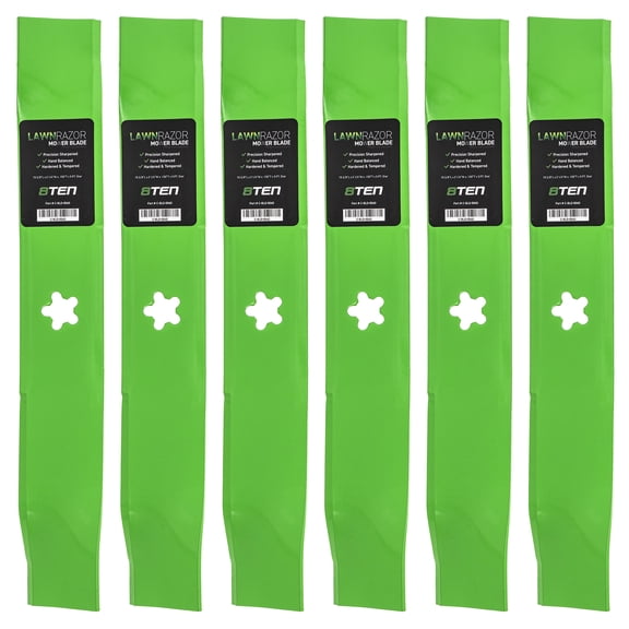 LawnRAZOR High Lift Blade 46 inch for Husqvarna YTH 180 6 Pack 810-CBL2262D