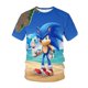 thumbnail image 4 of Camiseta de Sonic The Hedgehog para niños, camiseta colorida, camiseta de manga corta, camisetas de algodón para niños, lindas camisetas de gran tamaño con estampado de dibujos animados, 4 of 5