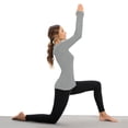 thumbnail image 2 of Women's Athletic Apparel UPF 50+ Long Sleeve Shirts - Quick Dry Moisture Wicking Workout Tops for Running, Hiking & Outdoor Sports 2XL, 2 of 6