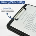 thumbnail image 3 of AGCAN 2 Packs Clipboard with Storage, Plastic Storage Clipboards with Low Profile Clip, 8.5 x 11 Organization Box with Pen Holder for Nurses, Teachers, Work, Classroom, Office, 3 of 8
