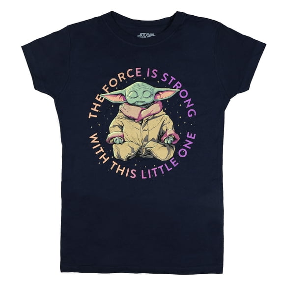 Star Wars T-Shirt Women's The Force Is Strong With This Little One Junior's Tee