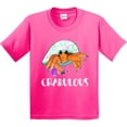 thumbnail image 3 of Inktastic Crabulous Cute Hermit Crab with Purple Nail Polish Youth T-Shirt, 3 of 5