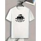 thumbnail image 2 of Camiseta de manga corta con cuello redondo y estampado "SIN AGRICULTORES NO HAY COMIDA" para hombre, informal y cómoda para el verano., 2 of 5