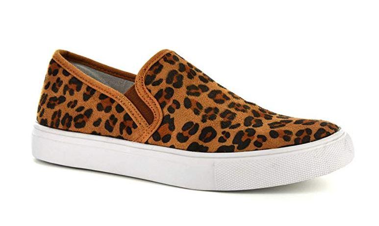 corkys leopard sneakers