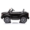 thumbnail image 4 of Arnahaishe 12V Electric Ride On Car Toys with Parents Control, 3-speed Adjustment,Bluetooth and Music, Gift Pickup For Kids Aged 3-5, Black, 4 of 12