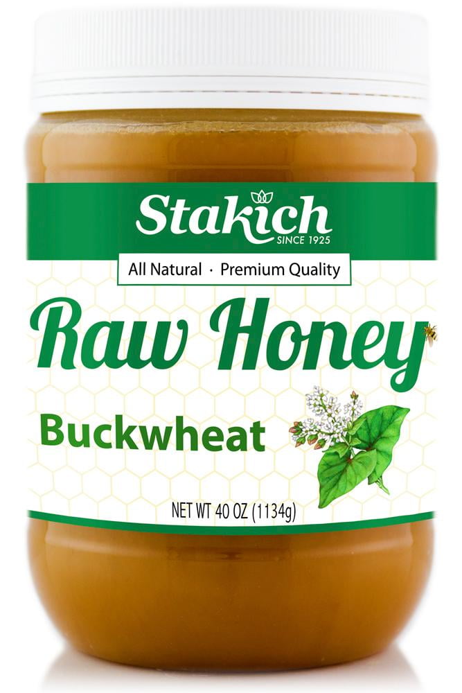 Stakich Buckwheat Antioxidant Raw Honey, 2.5 Lb