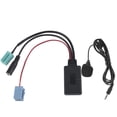 thumbnail image 2 of Divisor de micrófono, adaptador de micrófono, audio auxiliar, accesorios de audio para automóvil, adaptador de música para audio para automóvil, diseño de última generación, 2 of 9