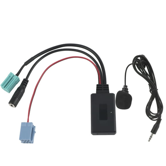 Abastado Microphone Adapter Auxiliary Audio Cable Stereo Bluetooth 5.0 6Pin Plug and Play