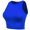 Black/White/R.Blue, variant on FashionMille Women Stretch Bandeau Jersey Tube Bodysuit Strapless Top