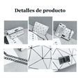 thumbnail image 2 of Bolsa Pequeñas Dama Geometrica De Bolso Plata Malubero Longitud de la correa para el hombro: 100 CM, 2 of 3
