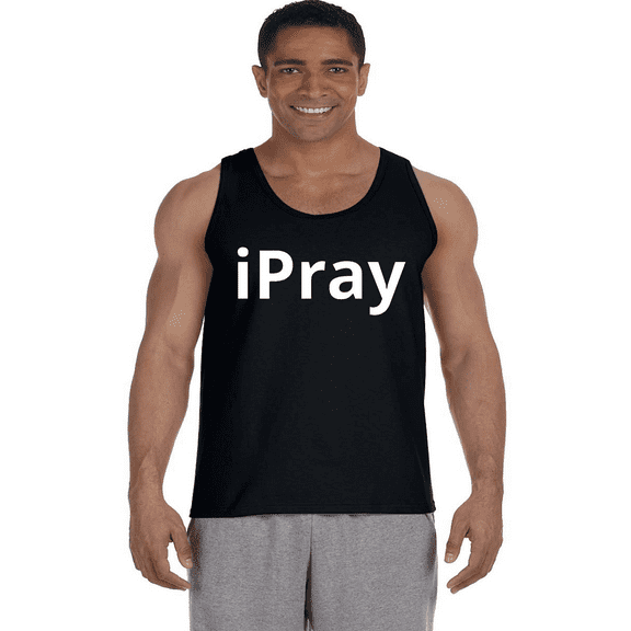 Mens Tank Tops Christian Jesus T-shirt Sleeveless Muscle Tee Tanks