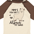 thumbnail image 4 of Inktastic Mimi's You Say Alpaca My Bags Boys or Girls Long Sleeve Baby Bodysuit, 4 of 5