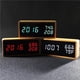 thumbnail image 5 of Matsuzay Reloj despertador LED Digital de con temperatura, humedad, Control de voz, reloj, habitación, decoración electrónica de escritorio Decoración del hogar No.1 Matsuzay HA039922-01, 5 of 6