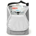 thumbnail image 3 of Skip Hop Insulated Bottle Bag with Freezer Pack, 2 Quart Capacity, Grey, 3 of 7