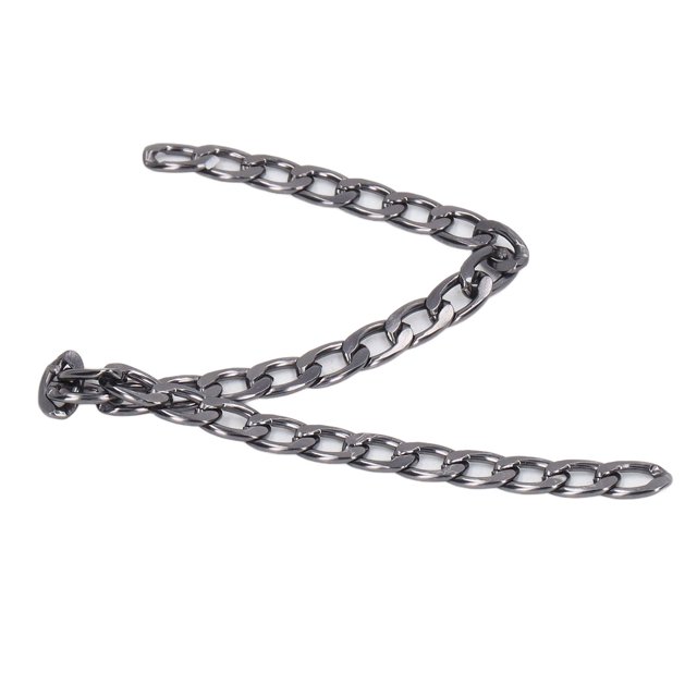 Enlace de cadenas de bordillo de aluminio,Cadenas de bordillo de aluminio 20 accesorios de joyería de bricolaje Cadena cruzada de bricolaje Diseño a prueba de futuro