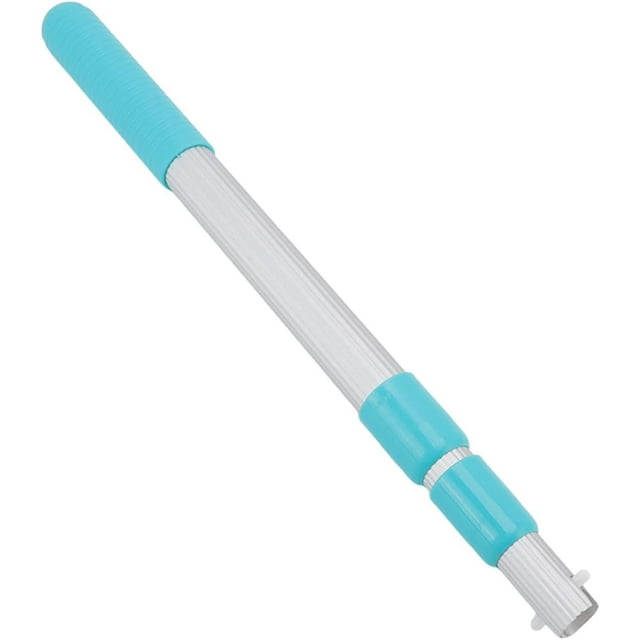 ZOUSSIQI Telescopic Swimming Pool Pole, 3 Sections Aluminum Expandable Step Up Pole, Adjustable Extension Pool Pole for Skimmer Net, Pool Brush, Vacuum Head, Ground Pool Maintenance CA919-37397