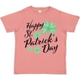 thumbnail image 3 of Inktastic Happy St. Patrick's Day- four leaf clovers Boys or Girls Toddler T-Shirt, 3 of 5
