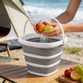 thumbnail image 4 of Foldable Collapsible Bucket for Camping, Travel, and Car Washing - Portable Water Container with Leak-Proof Base, 4 of 6
