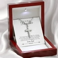 thumbnail image 2 of To My Daughter - I Love You - Necklace - Artisan Cross Necklace - Gift Box & Message Card, 2 of 5