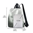 thumbnail image 3 of FORMRS Women's Travel Backpack Purse Anti-Theft Hidden Pockets Casual Shoulder Bag, Foggy Forest, 3 of 7