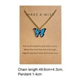 thumbnail image 6 of SmartBy Women Necklace Vivid Exquisite Smooth Edge Polished Butterflies Shape Dating Neck Chain Female Accessory, 6 of 8