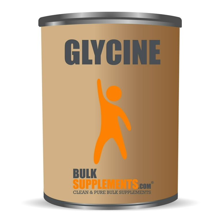 BULKSUPPLEMENTS.COM Glycine Powder - L-Glycine Powder, Glycine Supplements,  Glycine 3000mg - Glycine Amino Acid, Pure & Gluten Free - 3000mg per