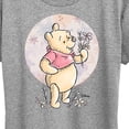 thumbnail image 3 of Winnie the Pooh - Floral Circle Pooh - Women's Short Sleeve Graphic T-Shirt, 3 of 5