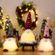 thumbnail image 2 of Inicio Navidad Año Nuevo 2023 Regalos para niños Muñeco elfo de peluche navideño sin rostro de 40 cm con luz LED, 2 of 4