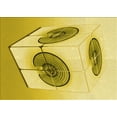 thumbnail image 1 of Ahgly Company Machine Washable Indoor Rectangle Transitional Bold Yellow Area Rugs, 7' x 10', 1 of 7