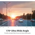 thumbnail image 2 of Sistema DVR Panorámico para Auto de 4 Canales Dash Cam 360°, Grabadora de Video WiFi 1080P FHD con Tarjeta de 32GB, Cámaras Delanteras Traseras Izquierda Derecha, Control por App y Monitor de Estacio, 2 of 9