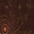 thumbnail image 1 of Ahgly Company Tapis d'Intérieur Lavable en Machine Carré Transitionnel Rouge Brun, 8 Pieds Carré, 1 of 7