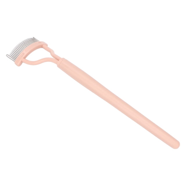 Peine Para Rímel, Herramienta Separadora De Pestañas, Acero Inoxidable, Cuidado De Los Dientes, Forma De Reutilizable, Rosa Para Maquillar