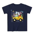 thumbnail image 4 of Toddler Boys Short Sleeve Shirts Tee Summer T-Shirts Casual Print Tee Loose Fit Round Neck Top for Back To School Clothes Size 4-5T, 4 of 4