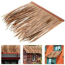 Raindrops  Artificial Thatch Panel Garden Hut Straw Roof Thatching Indoor