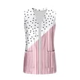thumbnail image 6 of Stamzod Light Cardigans for Women Summer Sleeveless Open Front Vest Dressy Casual Plus Size Cardigan with Pockets Pink D L, 6 of 8