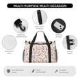 thumbnail image 4 of Balery Funny Chicken Bolsa de Gimnasio para Mujeres, Bolsa de Viaje con Bolsillo Húmedo, Bolsa de Fin de Semana para Mujeres, Bolsa de Viaje Resistente al Agua, 4 of 7