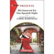 Heirs to the Romero Empire: His Innocent for One Spanish Night (Paperback)(Large Print)