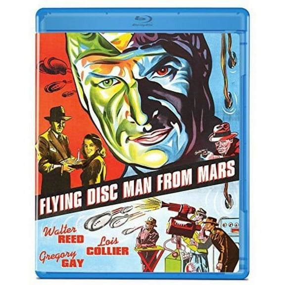 Flying Disc Man From Mars (Blu-ray), Olive, Sci-Fi & Fantasy
