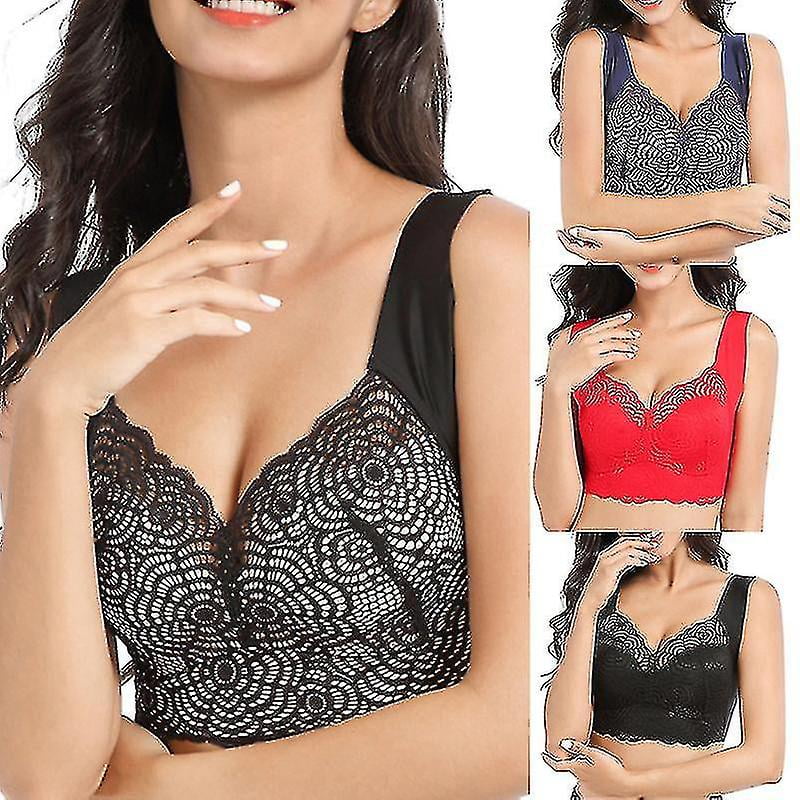 Aire Ultimate Lift Full-Figure Seamless Lace Bra – Wire-Free, Breathable, Maximum Support & Comfort - View #10