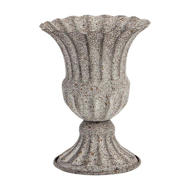SIfdSeng Metal Vase Tall Shaped Decorative Suitable for Home Wedding and Event .