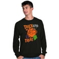 thumbnail image 5 of Popeye Cartoon Halloween Trick Treat Long Sleeve TShirt Men Women Brisco Brands S, 5 of 6