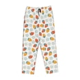 thumbnail image 4 of Goofa Floral Strawberr Printed Soft Pajama Pants for Women, Wide Leg Comfy Casual Lounge Yoga Pants-Medium, 4 of 9