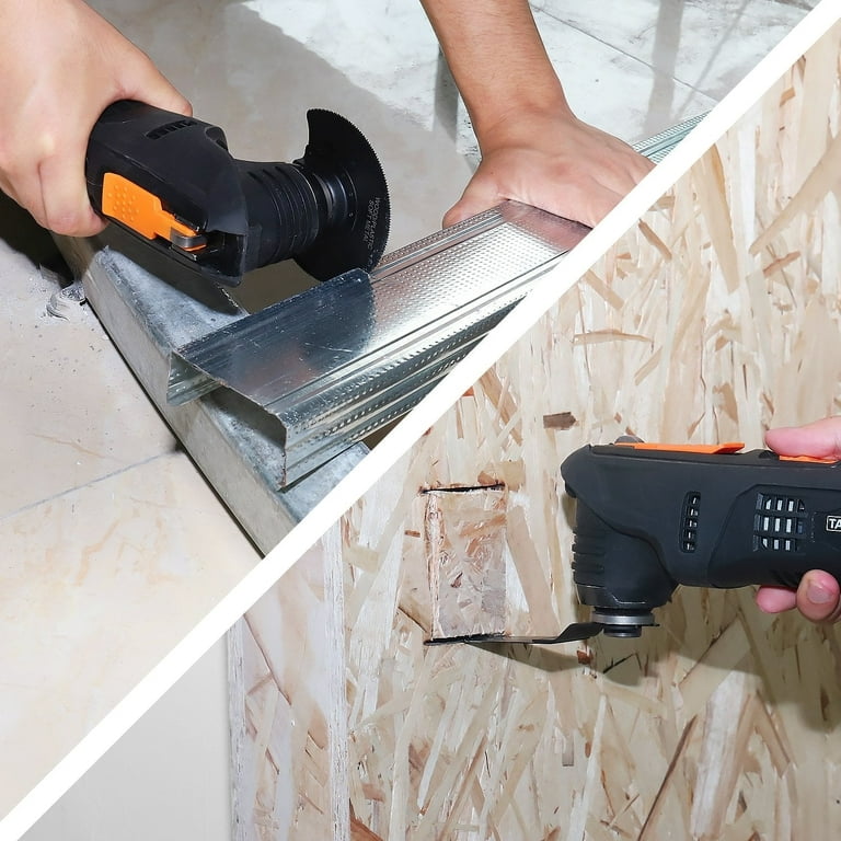 TACKLIFE Oscillating Tool 20V Cordless Multifunctional Tool with Lithium Ion Battery Walmart