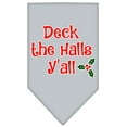 thumbnail image 5 of Christmas Pet and Dog Bandana Screen Printed, "Deck The Halls Y'all", 5 of 10