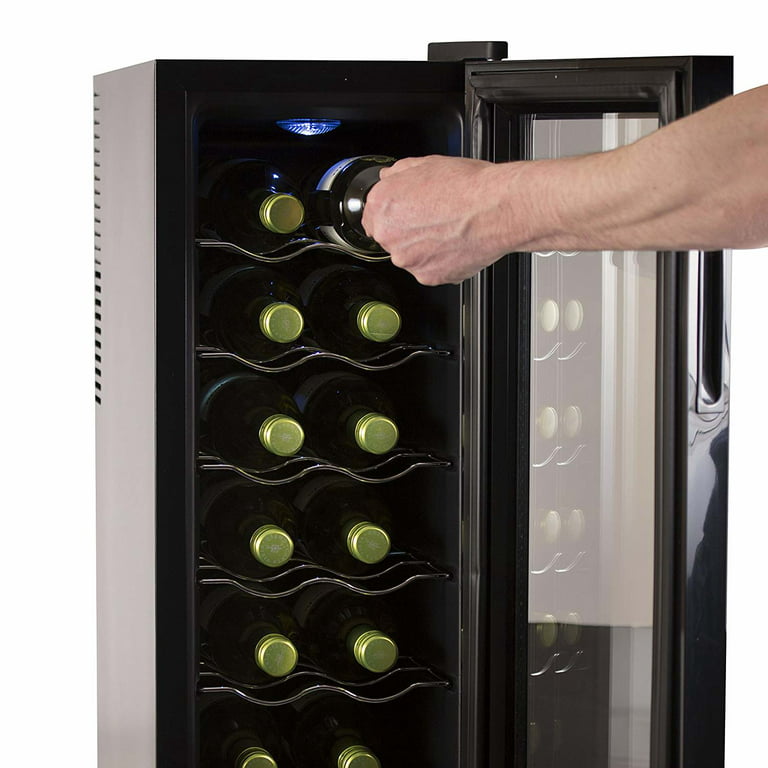 BLACK+DECKER BWT12TB Wine Cellar (12-Bottle Capacity) 